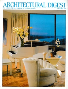 Architectural Digest Magazine October 2001 Visits Joy and Regis Philbin - Picture 1 of 2