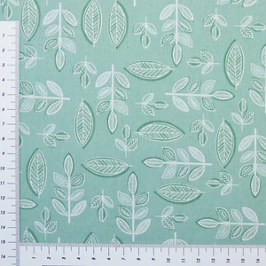 Sales Blätter in grün Serie Sophia Dekostoff Stoff Baumwolle Patchwork (0571) - Bild 1 von 1