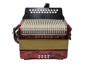 Handharmonika , Akkordeon , Hohner, Corso, C-F - Picture 1 of 11
