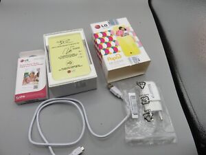 LG Popo PD261 Pocket Photo Printer for Apple & Android w/ Paper Pack