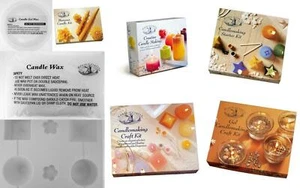 House Of Crafts Scented Candle Making Craft Kit Beeswax Moulds Gel Complete Kits - Picture 1 of 9