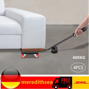 Möbel Transportrollen Set, Möbelheber mit 4 Stück Bewegen Sliders Max for 400KG - Bild 1 von 16