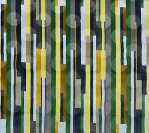 DESIGNTEX FINSBURY VELVET GREEN MODERN GEOMETRIC FABRIC BY 1/2(0.5) YARD 50"W - Picture 1 of 6