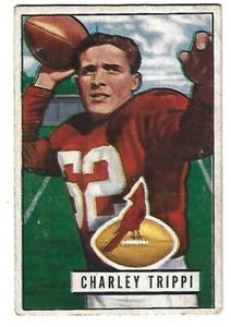 RARE 1951 BOWMAN #137 CHARLEY TRIPPI EX ! - Picture 1 of 2