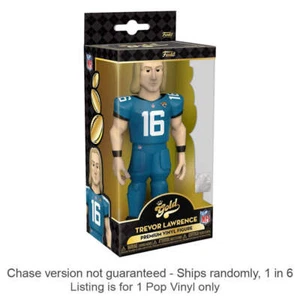 NFL: Jaguars Trevor Lawrence Vinilo coleccionable de 5" de alto Gold Chase se en - Picture 1 of 2