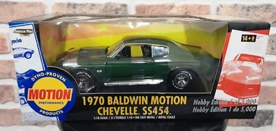 Chevrolet Chevelle SS454 (Baldwin Motion) 1970 – American Muscle - Scala 1:18 - Immagine 1 di 4