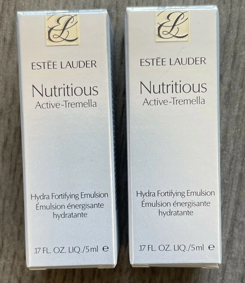 Emulsión fortificante activa Tremella Hydra Estee Lauder NUTRITIOUS 2 PIEZAS @ 0,17 oz Foto 1 de 1