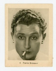 Pub pour les dentifrices Bénédictins de Soulac recto Pierre Brasseur - Picture 1 of 2