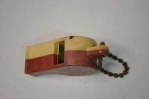 Vintage Whistle " Sound Off For Safety " US Army Corps Of Engineers Tulsa - Picture 1 of 3