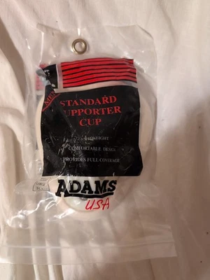 Hombre Adams Standard Support Cup Jock Adulto Grande EE. UU. NUEVO Foto 1 de 3