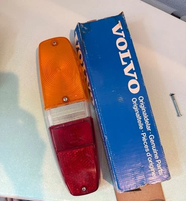 Volvo 145 Wagon Taillight Lens - Genuine Volvo - NOS - Image 1 of 4