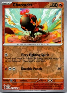 Charcadet Reverse Holo Common SV04: Paradox Rift - 026/182 NM - Picture 1 of 1