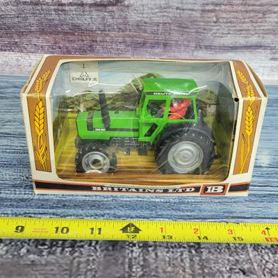 Vtg 1979 Britains 1/32 scale Deutz DX 110 diecast tractor green/blk England Made - Image 1 of 4