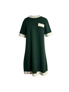 Tuckernuck Merritt Forest Green Knit Sweater Dress Size Medium Classic - Picture 1 of 9