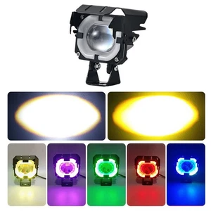 Motorcycle Work LED Spotlights Fog Lights Headlights for Trucks and For Cars - Picture 1 of 8