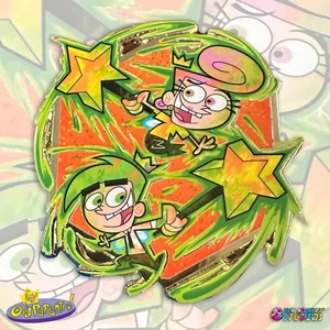 Spilla smaltata The Fairly Odd Parents Painterly Series spilla ufficiale Nickelodeon NUOVA! - Foto 1 di 1