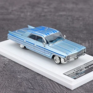 MK 1:64 Scale Blue Decal Deville Muscle Classic Sport Diecast Metal Toy Model - Picture 1 of 9