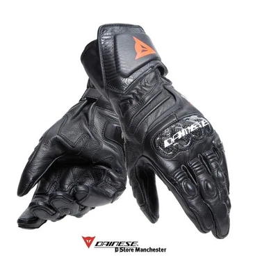 Dainese Carbon 4 Long Leather Sport Track Touring Gloves 2XL
