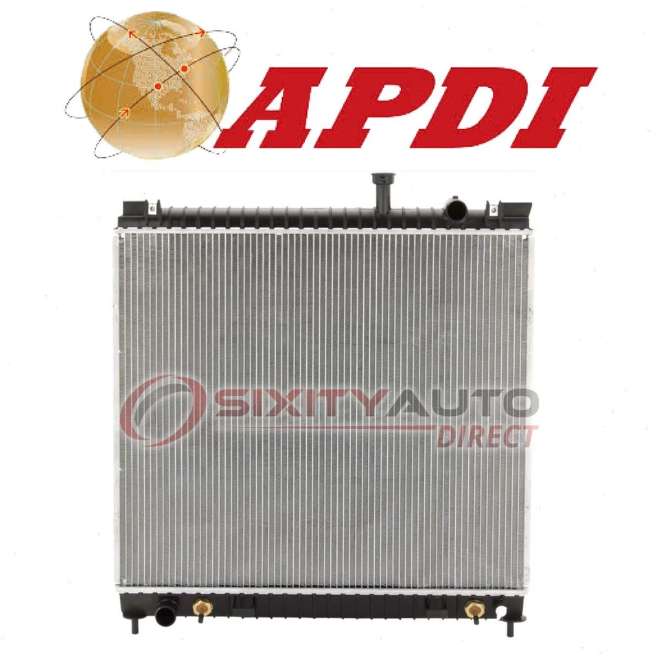 APDI Radiator for 2004-2015 Nissan Titan - Cooler Cooling Antifreeze Coolant ja Foto 1 de 4