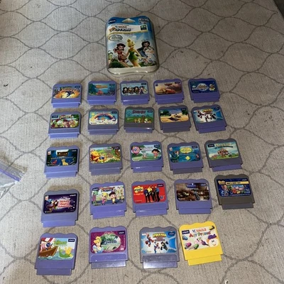 批量 25 张老式 Vtech V.Smile 游戏盒 — 第 1/4 张图片