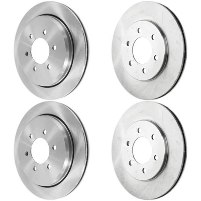 Rotores de disco de freno delanteros y traseros para Ford Expedition Lincoln Navigator 2002-2006 Foto 1 de 4