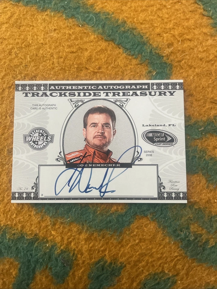 2008 Wheels High Gear Trackside Treasury Auto Joe Nemechek #JN Auto - Image 1 of 2