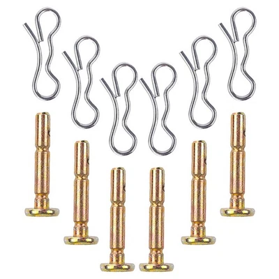 6 Sets Replacement Cotter Pins Snow Thrower Shear Bolts for Blower - Imagen 1 de 4