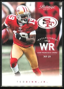 Ted Ginn Jr. 2012 Panini Prestige #169 San Francisco 49ers - Bild 1 von 2