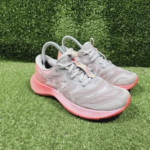 Asics  Gel Nimbus Lite 2 Light Grey Pink Athletic Running Sneakers Womens 7.5 - Picture 1 of 10