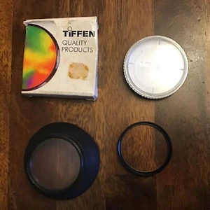 Tiffen Lens 49mm Sky 1A & Minolta AC L 35 (UV) Japan 49mm - Picture 1 of 6