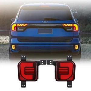 Rear Bumper Reflector Brake Fog DRL Indicator Light For Ford Everest 2022 - Picture 1 of 11