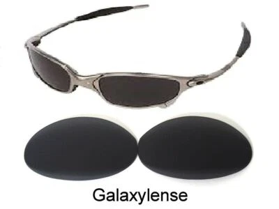 Lentes de repuesto Galaxy para gafas de sol Oakley Romeo 1.0 negras polarizadas Foto 1 de 4