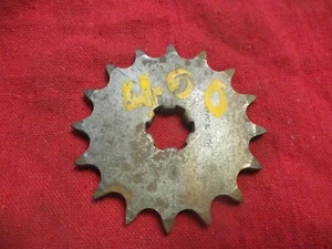 Honda 450 16 Tooth Countershaft Sprocket CB450 CL450 062323 - Foto 1 di 9
