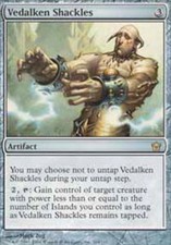 Fifth Dawn Vedalken Shackles - Foil x1 Moderate Play, English Magic Mtg M:tG