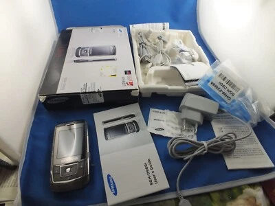 Samsung SGH D900i Metallic Silver Slider Unlocked Silber mit Original Aldi Rechn - Bild 1 von 4