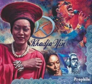 Briefmarken Burundi  Mi Block 261 postfrisch Musik - Bild 1 von 1