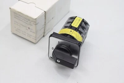 VYNCKIER Merz 105 0-1-2 Nockenschalter Drehschalter V105/170.0260-VC OVP