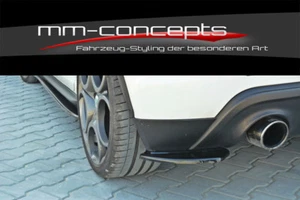 CUP difusor laterales accesorios negro para Alfa Romeo Giulietta Rear Side Flaps N - Imagen 1 de 6