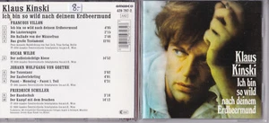 Klaus Kinski -Ich Bin So Wild Nach Deinem Erdbeermund- CD Amadeo near mint - Bild 1 von 1