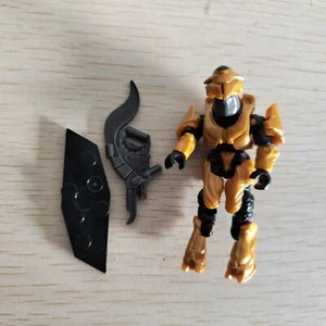Mega Bloks Construx Halo Heroes Elite Ultra Golden Mini Figure - Picture 1 of 3