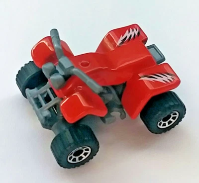Matchbox 4 Wheeler Four Wheel Quad Bike, Red 1996 All Terrain Vehicle ATV - Image 1 of 3