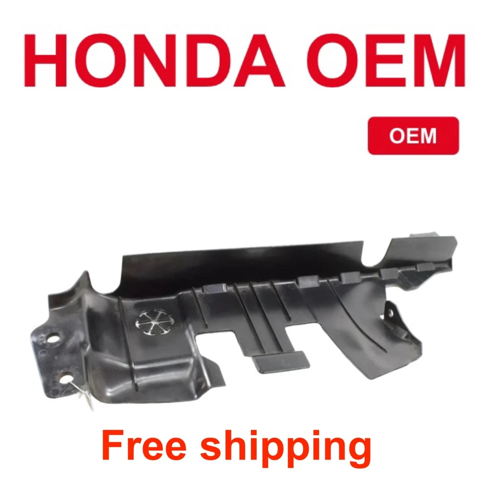 Cubierta deflector guía de aire lado del conductor izquierdo radiador Honda Ridgeline 2017-2020 fabricante de equipos originales Foto 1 de 4