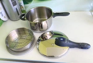 🇩🇪SILIT Schnellkochtopf Sicomatic T“PLUS“4,5l. Voll funktionsf. Guten Zustand. - Bild 1 von 10