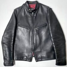 Schott N.Y.C. 641XX Single Riders Leather Jacket 36 Size Black