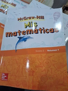 McGraw-Hill Mis Matematicas, Grade 3, Student Edition, Volume 1 - Picture 1 of 4