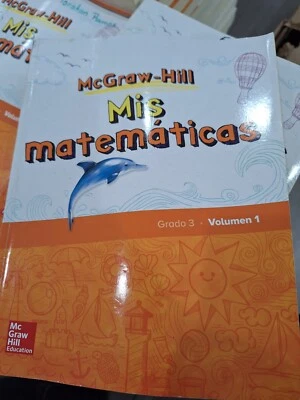McGraw-Hill Mis Matematicas, Grade 3, Student Edition, Volume 1  - Image 1 of 4