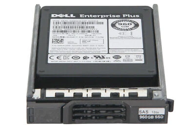 Dell WXVRK Compellent 960GB SAS 12Gbps Read Intensive 2.5 SSD PM1633A MZ-ILS960B - Image 1 of 3