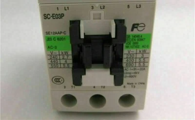 1PC FUJI contactor SC-E03P AC380V Ac - Image 1 of 3