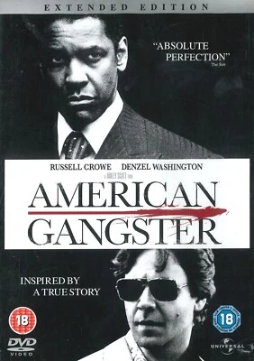 American Gangster (2007) Extended Edition DVD, Russell Crowe [Gebiet 2, 4, 5] - Bild 1 von 2