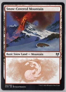 1x Snow-Covered Mountain #282 - Kaldheim - Near Mint - Bild 1 von 1